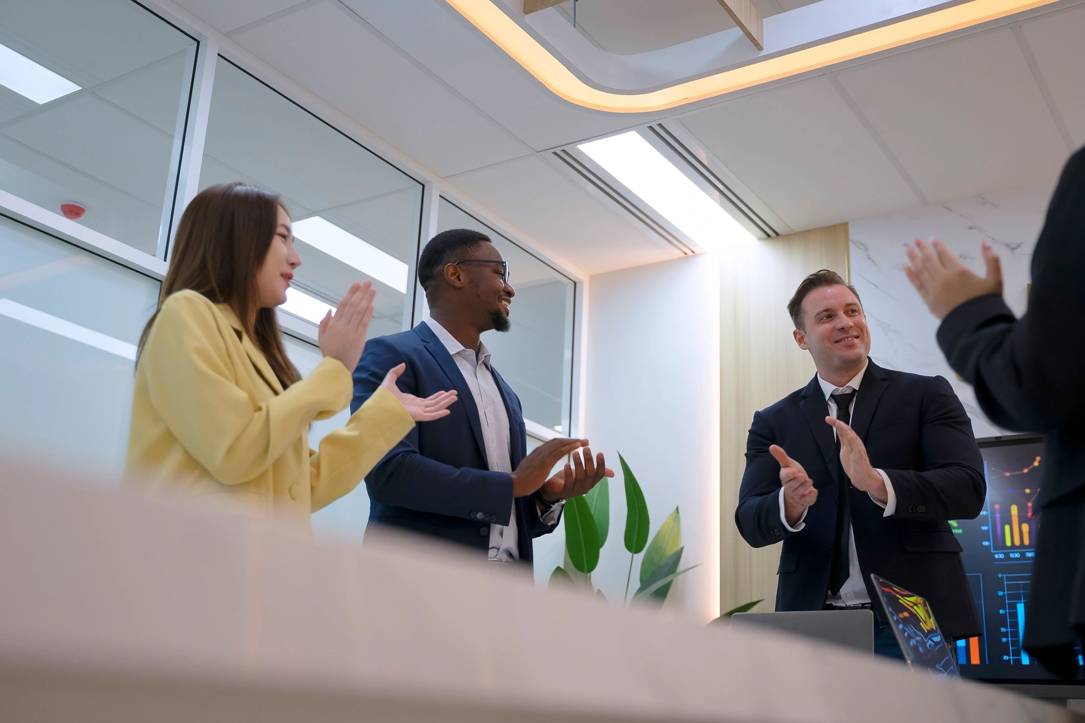 Professionals meeting in an office